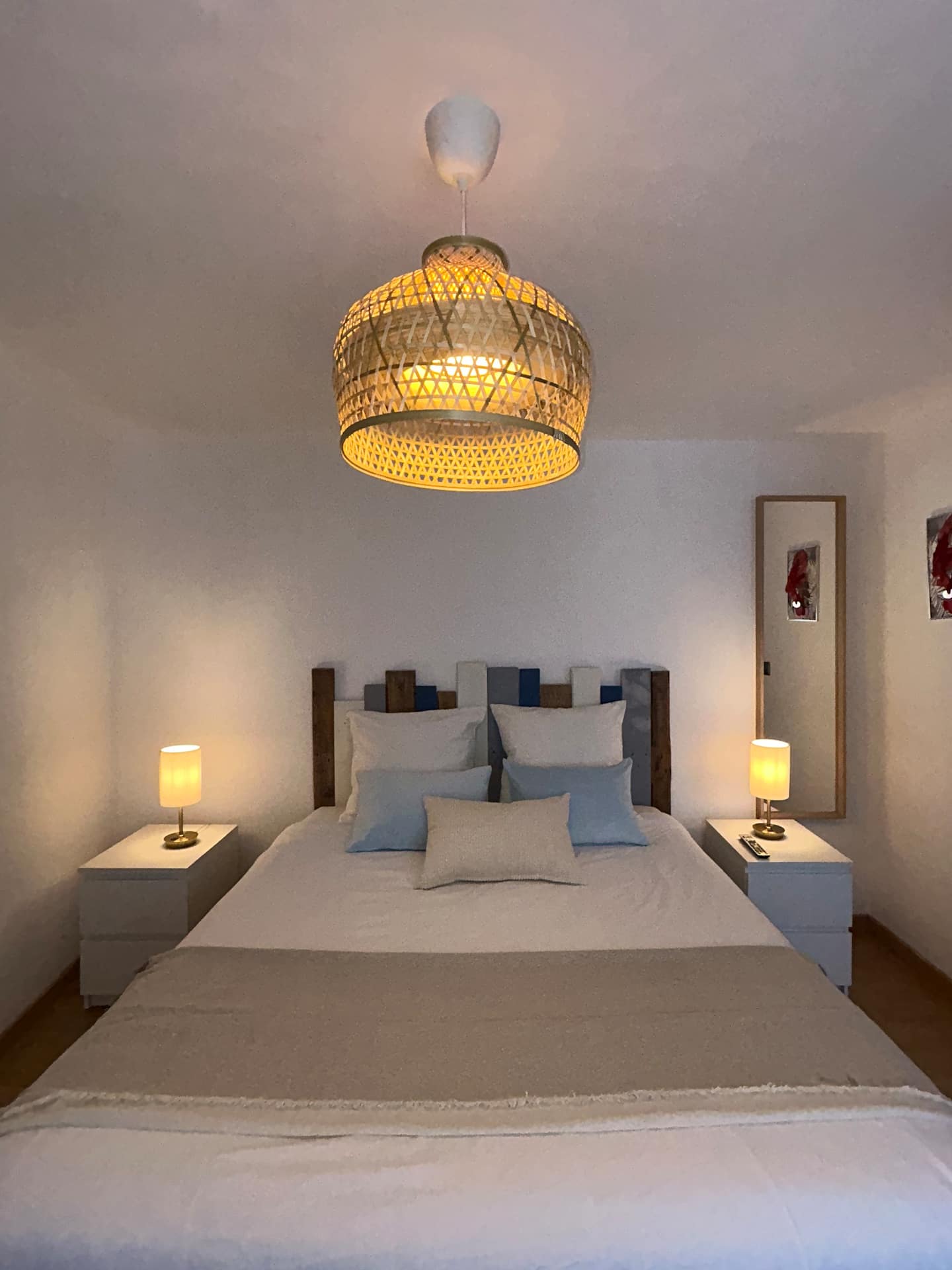 La chambre avec lit double king size